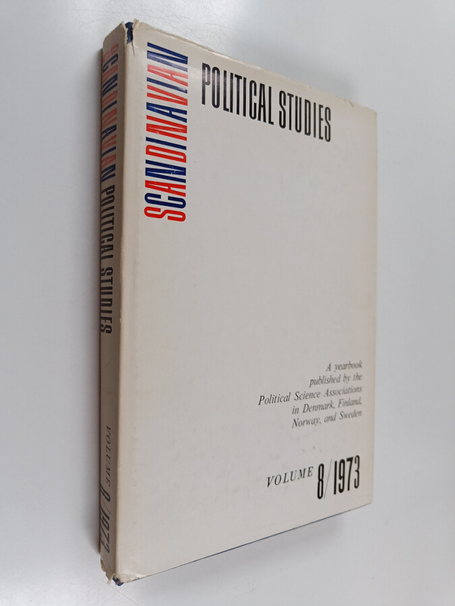 Scandinavian political studies : a yearbook, 8/1973