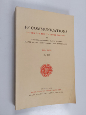 Juha Pentikäinen ym. : FF Communications XClll : Oral Rep...
