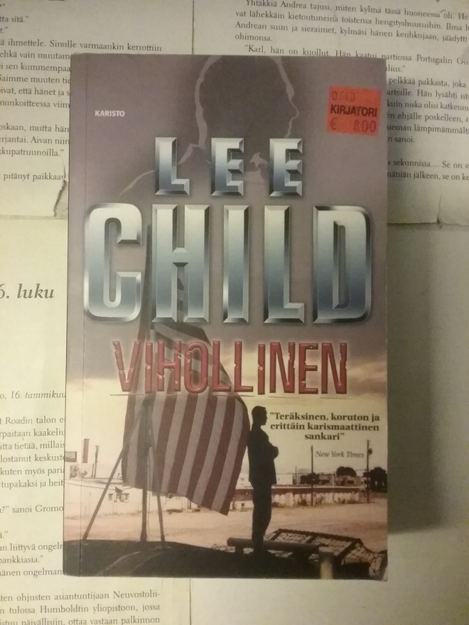 Lee Child - Vihollinen (pokkari)