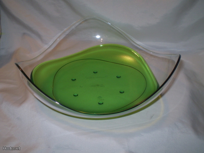 Tupperware elegance maininki lime/läpinäkyvä uusi