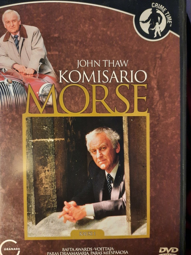 KOMISARIO MORSE KAUSI 1 DVD