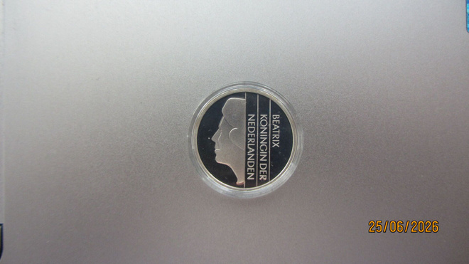 1  GULDEN  2001  HOP.925  PROOF  ALANKOMAAT