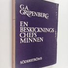 G. A. Gripenberg : En beskickningschefs minnen 1, Finland... - pikkukuva 1
