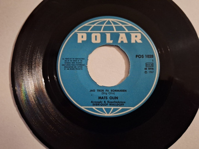 MATS OLIN 7 " Vinyyli Sinkku