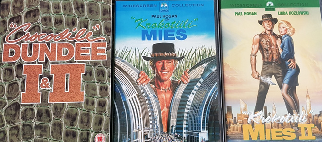 Krokotiilimies 1-2  -DVD
