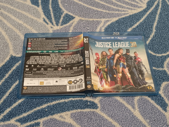 Justice League 3D Blu-Ray + Blu-Ray