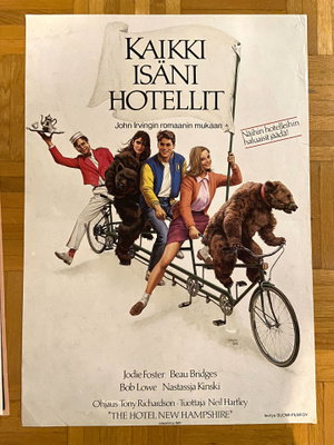Vanha elokuvajuliste: Kaikki isäni hotellit