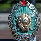 CCCP  valmistumisrintamerkki Baumanin m - pikkukuva 1
