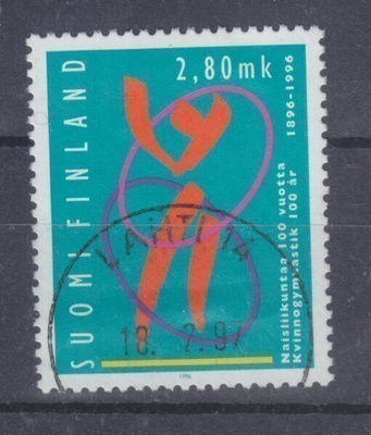 1996 Naisliikunta loistoleimaisena.