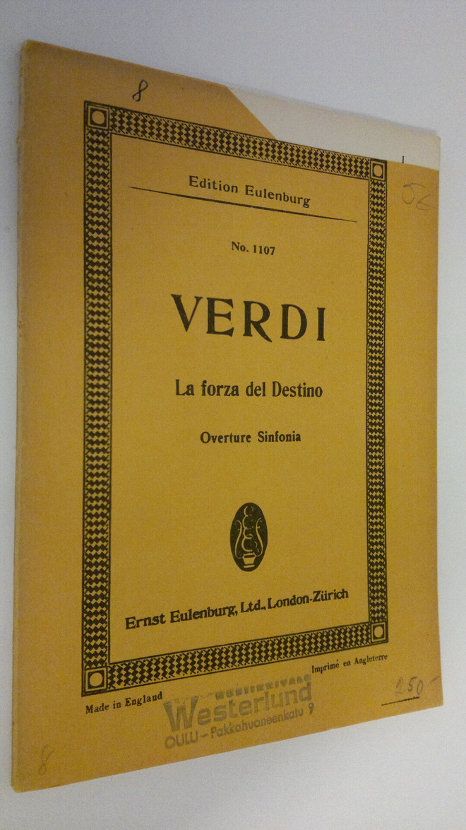 Giuseppe Verdi : La Forza del Destino : Overture to the O...