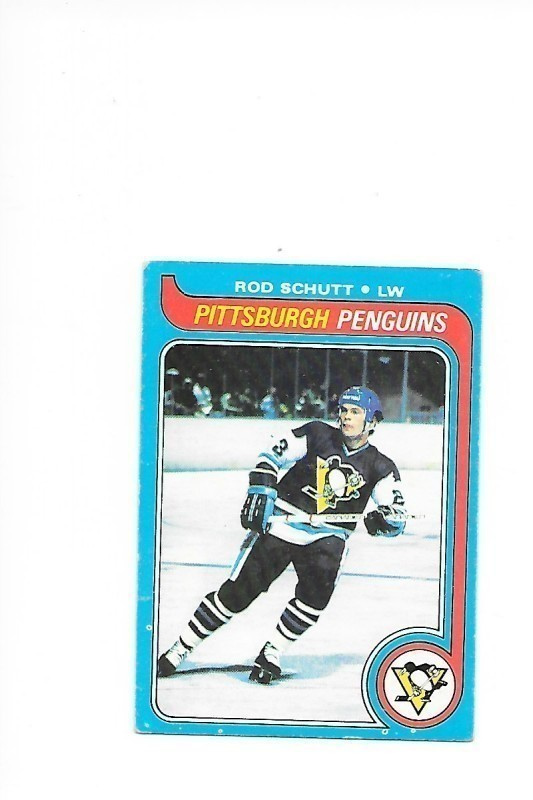 1979-80 OPC #234 Rod Schutt Pittsburgh Penguins
