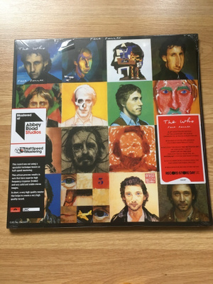 The Who - Face Dances LP (RSD 2021 Blue And Yellow Vinyl)
