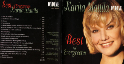 Karita Mattila - 2001 - Best Of Evergreens - CD