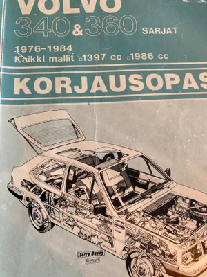 VOLVO 340&360 sarjat KORJAUSOPAS