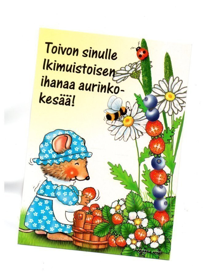 Marleena Ansio °~TOIVON SINULLE IHANAA KESÄÄ...~° -KORTTI