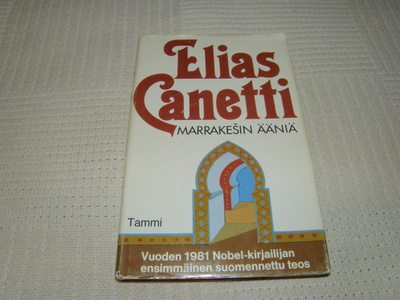 Elias Canetti Marrakesin ääniä  -sid
