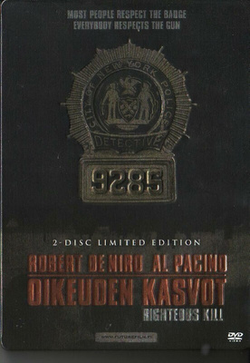 dvd, Oikeuden kasvot (Al Pacino, Robert De Niro) 2dvd [jänni