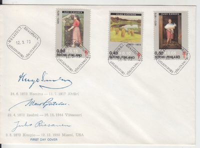 FDC 1973 TUB sarja.