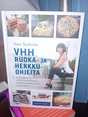 Sjöholm : VHH Ruoka- ja herkkuohjeita ( SIS POSTIKULU )