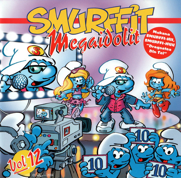 Smurffit - Megaidolit Vol 12 (CD) KUIN UUSI!!