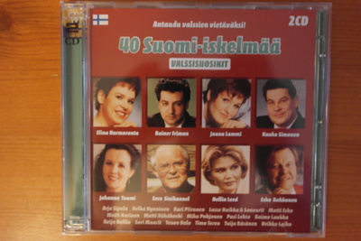40 Suomi-iskelmää.Valssisuosikit 2CD.Uusi!