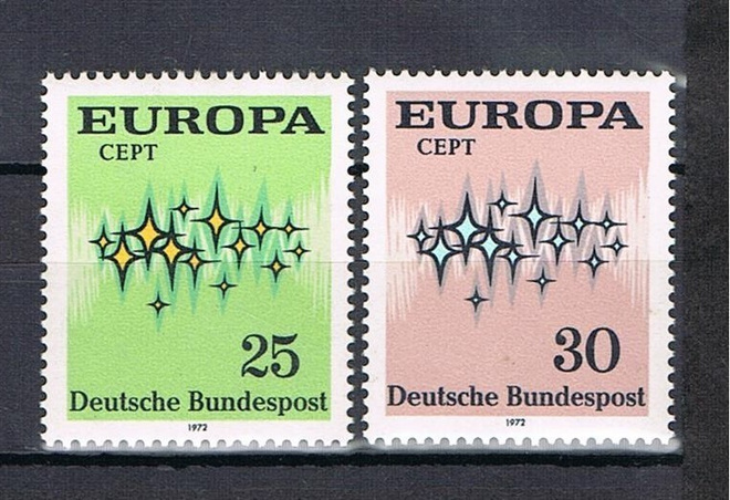 L-Saksa 1972 - Europa CEPT  ++