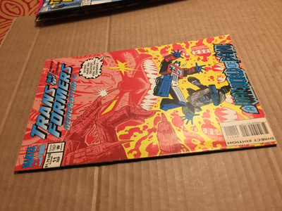 MARVEL TRANSFORMERS GENERATION 2 11/1994 HYVÄ
