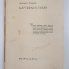 Aleksandr Puskin : Kapteenin tytär - pikkukuva 2