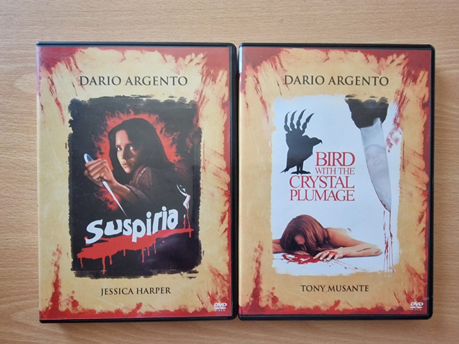 Suspiria (1977) + Bird With The Crystal Plumage (1970) 2xDVD