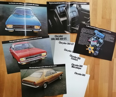 1972 Chrysler 160 160GT 180 PRESTIGE esite - KUIN UUSI