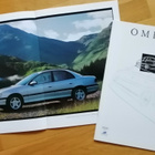 1997 Opel Omega PRESTIGE esite -  KUIN UUSI - suom - 26 siv - pikkukuva 1