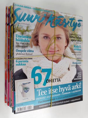 Suuri käsityö vuosikerta 2012 (1-12) (+kaavat)