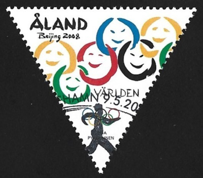 Åland 2008  Olympialaiset EP leima LaPe 293