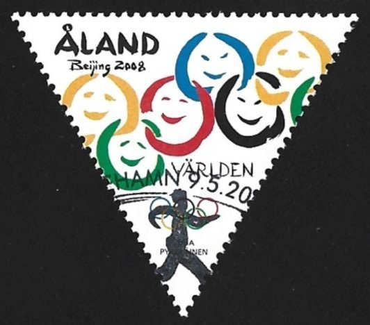 Åland 2008  Olympialaiset EP leima LaPe 293