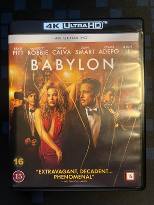 Babylon (2022) (4K UHD + Bonus Blu-ray) Brad Pitt