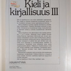 Urho Johansson : Kieli ja kirjallisuus 3 : Kurssit 7-8 - pikkukuva 2