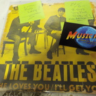 THE BEATLES - SHE LOVES YOU EX-/G- 7'' SINGLE - pikkukuva 1