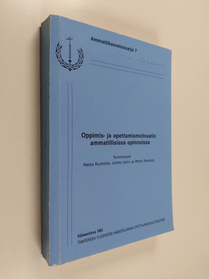Oppimis- ja opettamismotivaatio ammatillisissa opinnoissa