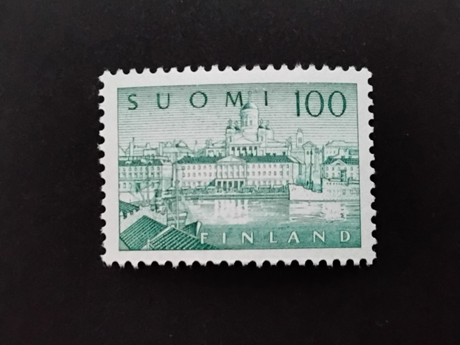 1958 helsinki 100mk**