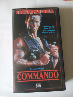 Commando VHS
