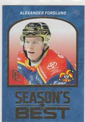 2026/27 Bluelinen Season's Best Forslund , Jokerit / 100