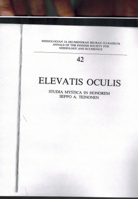 Studia mystica in honorem Seppo A. Teinonen