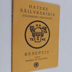 H. Tallgren : Hateke säilykekirja : Tallgrenin menetelmä - pikkukuva 1