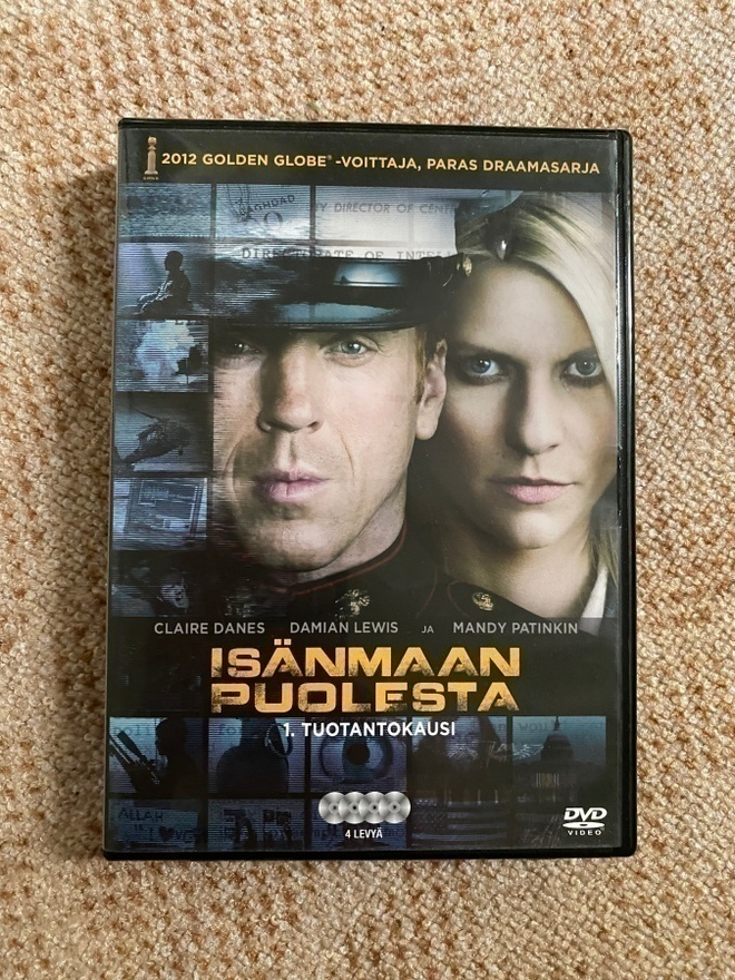 Homeland season 1  DVD