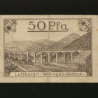 Saksa Notgeld 50 Pfennig, Willingen 15.4.1921 VF - pikkukuva 2