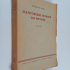 Gunnar Jahn : Statistikkens teknik og metode - pikkukuva 1