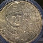 Mannerheim Kullanvärinen mitali. Halkaisija noin 37 mm. - pikkukuva 2