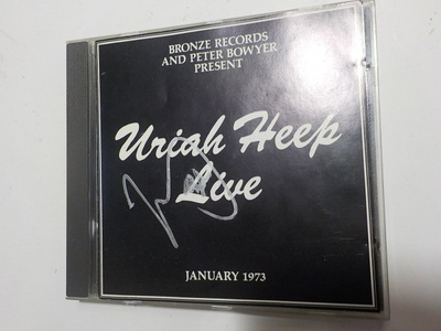 URIAH HEEP - LIVE JANUARY 1973 CD MICK BOXIN NIMMARILLA