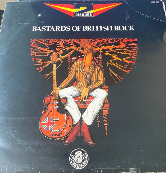 Bastards of British Rock 2LP - Clapton, Page, Mayall ym.