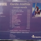 Karita Mattila - Lauluja merelle - CD - pikkukuva 2